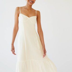 White Wilfred Aritzia dress